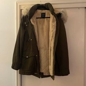 Zara olive green jacket